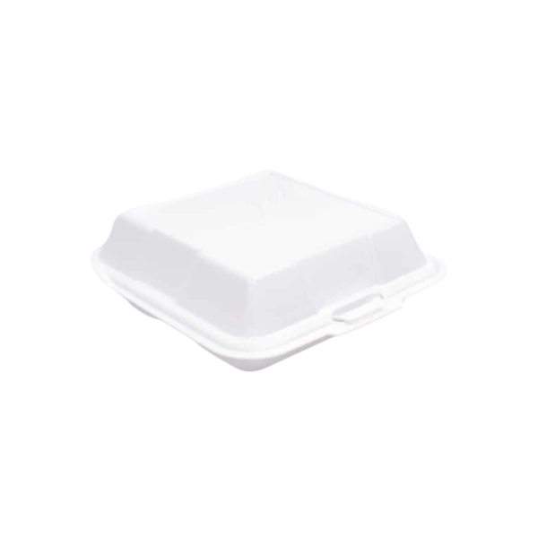 Contenedor Hamburguesa Liso 8x8 50 Piezas
