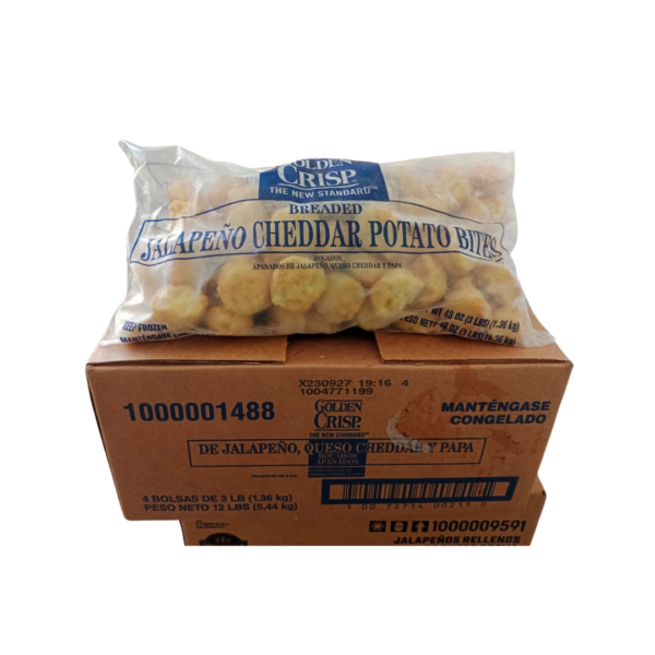 Bite Papa Jalapeño Cheddar 1.360 Kg