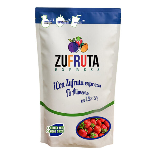 BOLSA DE FRESA CONGELADA 1KG